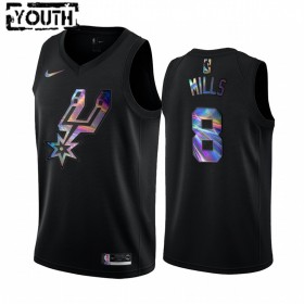 Dres San Antonio Spurs Patty Mills 8 Iridescent HWC Collection Swingman - Dječji